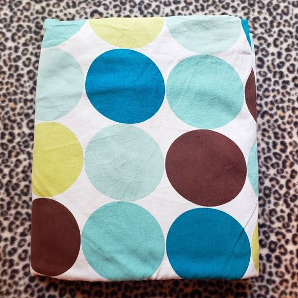 Target Bedding Target Contemporary Home Large Dots Brown Teal Lime Green Twin Duvet Cover